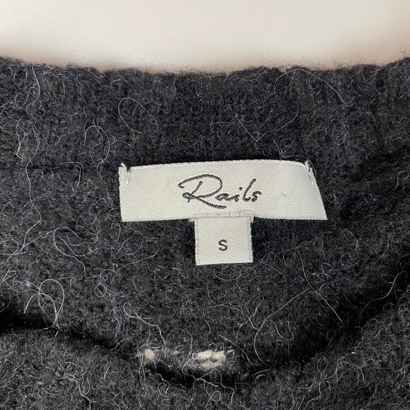 Rails Perci Sweater Women's Size Small Polka Dot Wool Alpaca - Picture 8 of 14